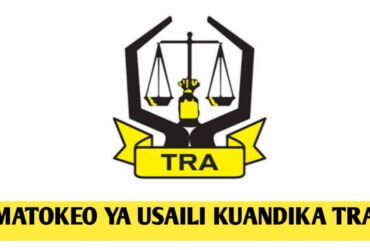 Matokeo ya usaili wa kuandika TRA