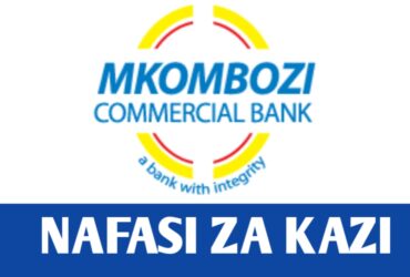Job vacancies at Mkombozi Commercial Bank
